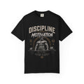 Discipline Over Motivation Gym T-Shirt — Weightlifting Motivational Fitness Tee